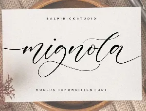 Mignola font