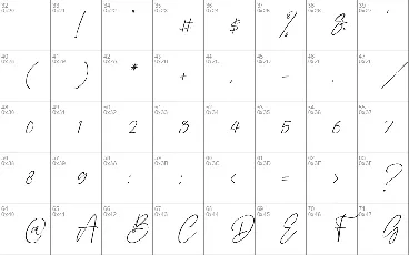 Yesterday Delmote font