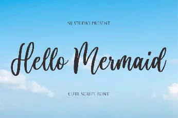 Hello Mermaid font