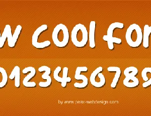 PW Cool Font