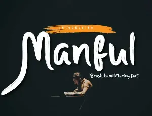 Manful Script font