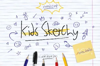 Kids Sketchy Demo font