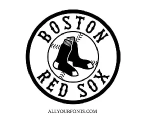 Boston Red Sox font