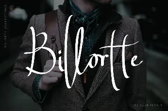 Billortte Script font