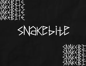 Snakebite font