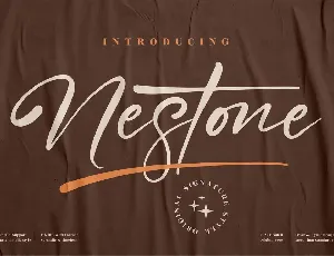 Nestone font