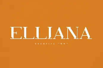 Elliana font