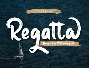 Regatta Script font