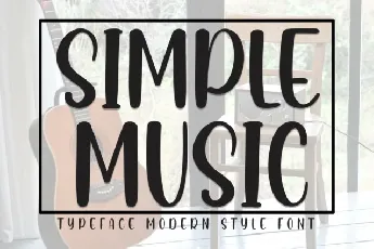 Simple Music Script font