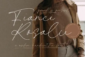 Fiance Rosalie font