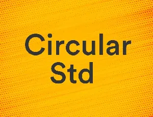 Circular Std font