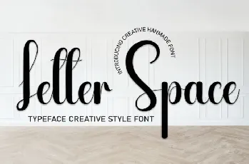 Letter Space Script font