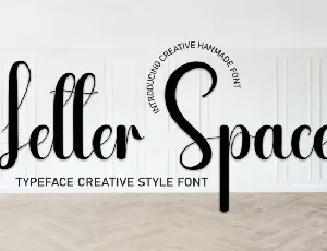 Letter Space Script font