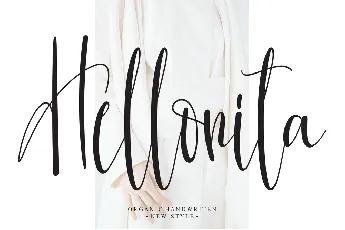 Hellonita font