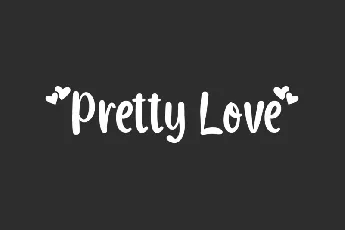 Pretty Love font