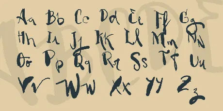 Vtks BlackHair font