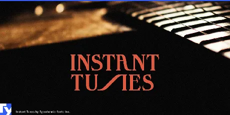 Instant Tunes font