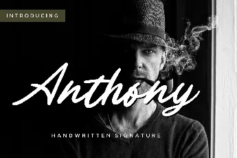 Anthony font