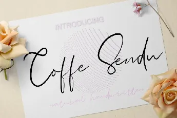 Coffe Sendu font