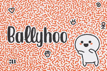 Ballyhoo Display font