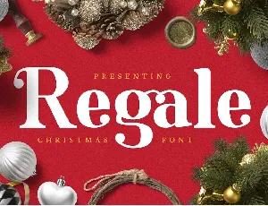 Regale font