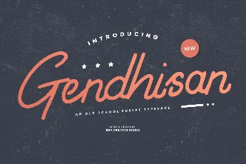 Gendhisan Personal Use font
