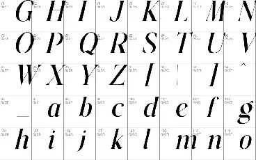 Gilkyst font