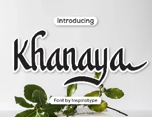 Khanaya FREE font