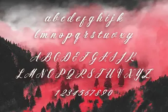 Red Mist font