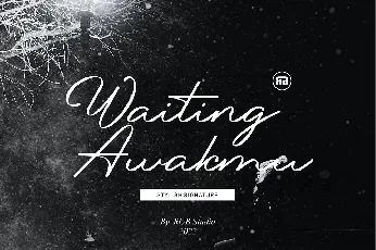 Waiting Awakmu font