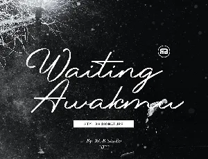 Waiting Awakmu font