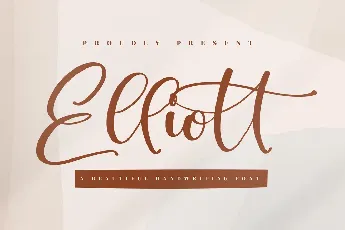 Elliott font