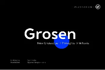 Grosen Family font