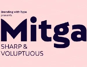 Bw Mitga Family font