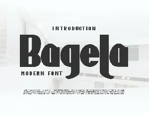 Bagela font