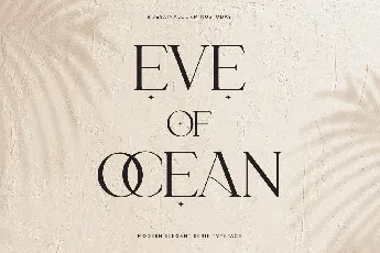 Eve of Ocean font