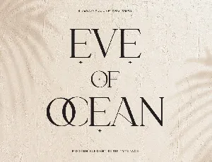 Eve of Ocean font