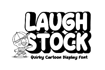 LAUGHSTOCK font