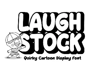 LAUGHSTOCK font