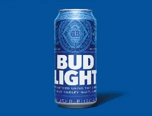 Bud Light font