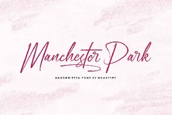 Manchester Park font