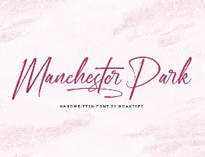 Manchester Park font