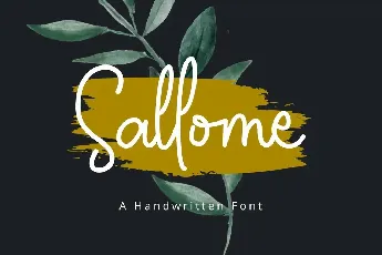 Sallome font