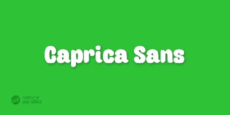 Caprica Sans font