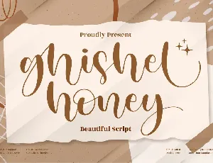 ghisel honey font