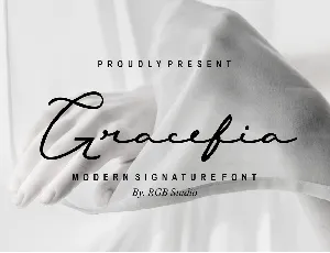 Gracefia font