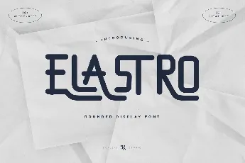 ELASTRO font