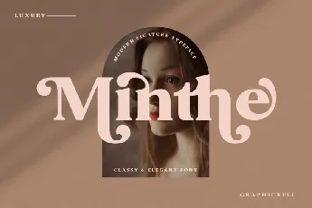 Minthe font