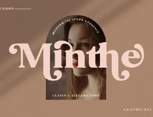 Minthe font