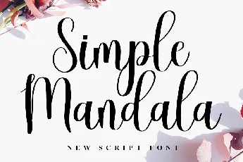 Simple Mandala font